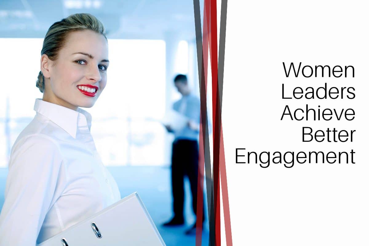 Women leaders better engagement