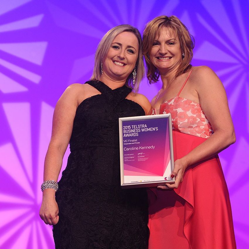 Telstra Awards Caroline Kennedy Telstra Awards Caroline Kennedy